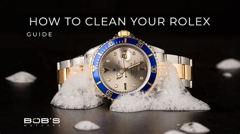 best way to clean rolex watch|Rolex watch maintenance.